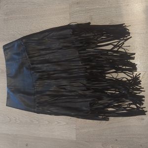 Kensie midi fringe skirt - sz small